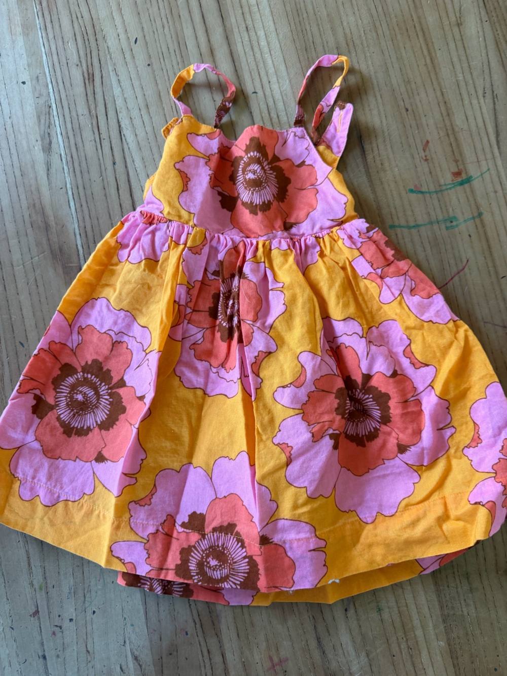 GAP Baby Orange Romper